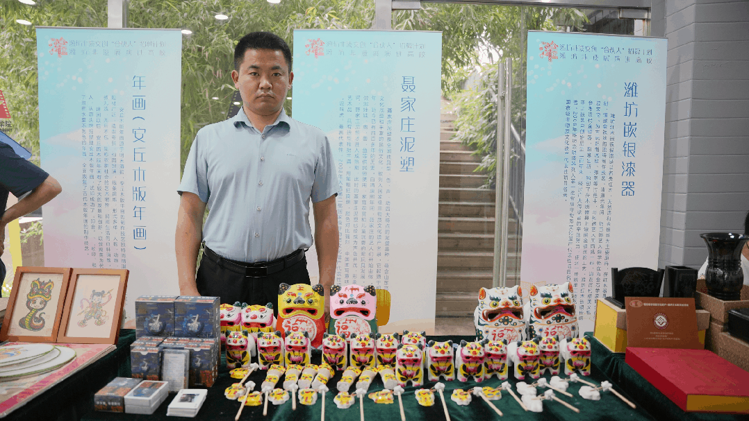 “潍有非遗最青春”潍坊非遗展演活动亮相北京电影学院(图2)