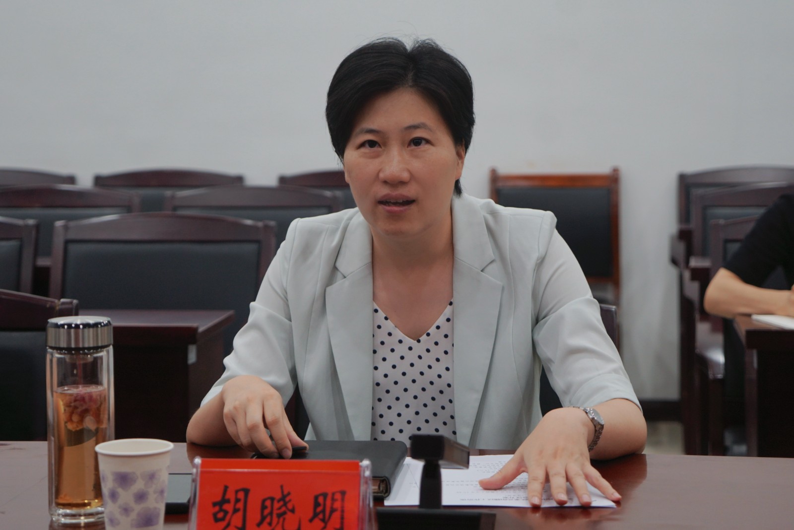 文祥公益电影团队赴岳阳楼区洽谈公益电影项目(图2)