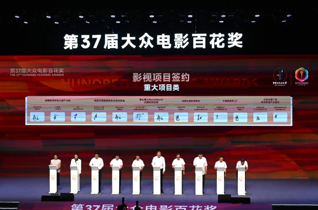 刚刚120余个项目签约投资额超170亿元！成都影视产业“百花齐放”(图2)